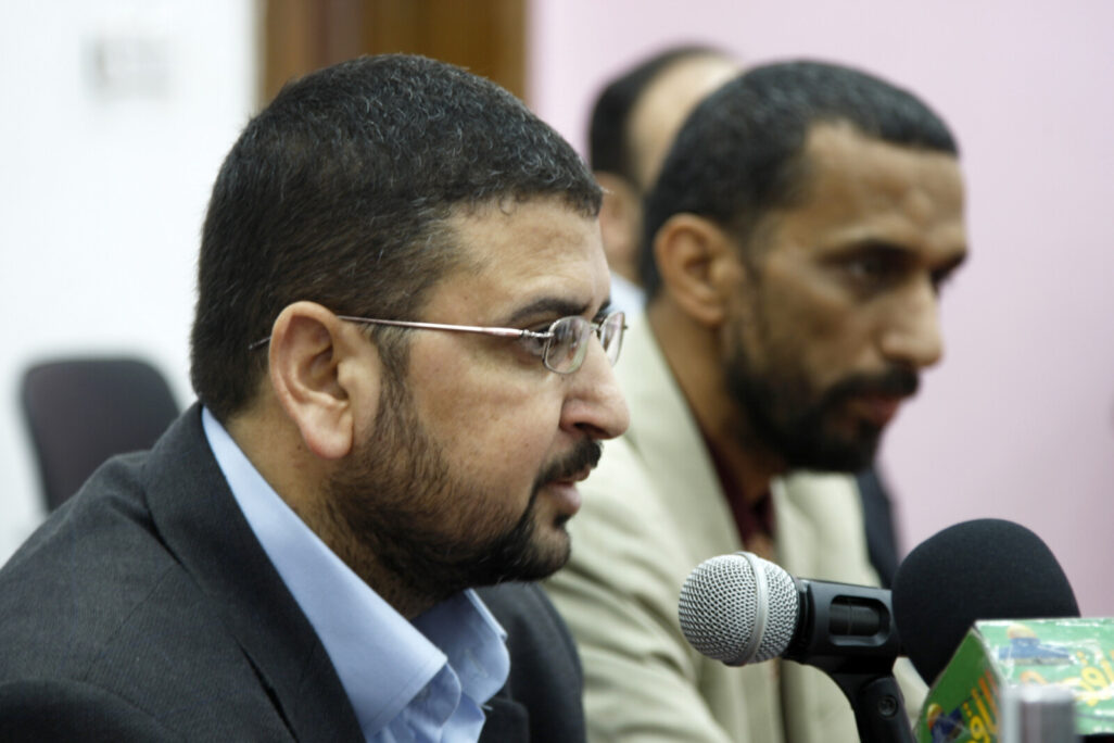 בכיר חמאס סאמי אבו זוהרי (צילום: REUTERS/Khaled Abdullah )