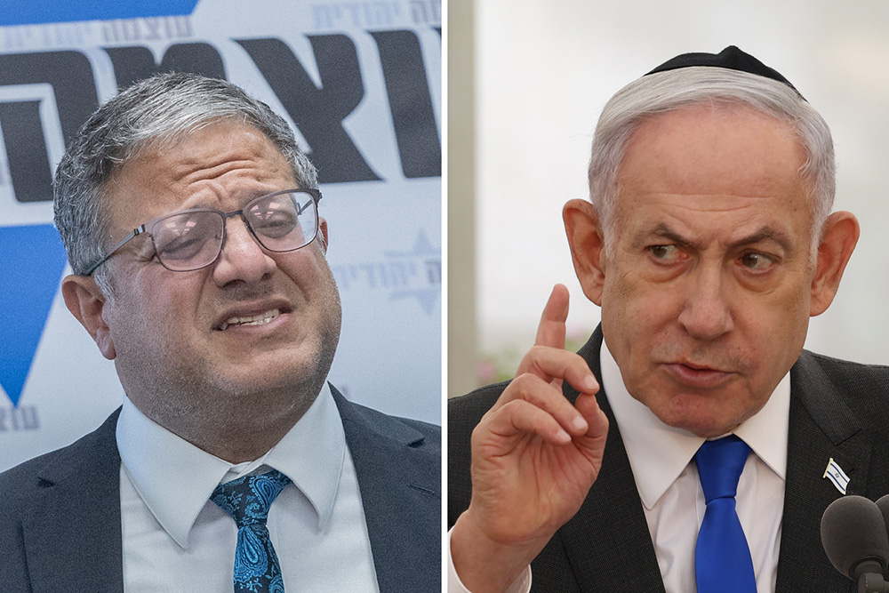 ראש הממשלה בנימין נתניהו והשר לביטחון לאומי איתמר בן גביר (צילומים: פלאש 90) ראש הממשלה בנימין נתניהו והשר לביטחון לאומי איתמר בן גביר (צילומים: פלאש 90)