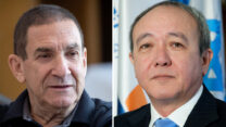 אלוף במיל' אליעזר (צ'ייני) מרום (מימין) ואלוף במיל' יפתח רון-טל (צילומים: פלאש 90)