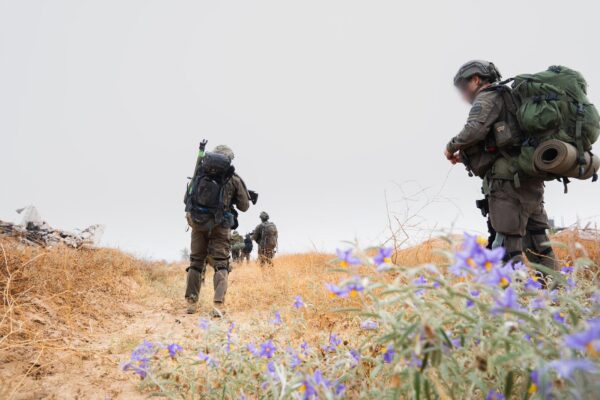 לוחמי צה"ל ברצועת עזה (צילום: דובר צה"ל)