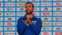 מור ספיר בגביע העולם בטיפוס (צילום: התאחדות הטיפוס בישראל)