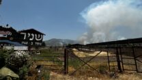 זירת נפילה בקיבוץ שניר (צילום: עומר שיטה, כיתת הכוננות קיבוץ שניר)