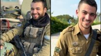 סמ״ר יאיר אביטן, בן 20, מרעננה ורס״ל (מיל׳) יקיר שמואל טייטלבוים, בן 21, ממעלה אדומים, לוחמי צה״ל שנפלו בצפון רצועת עזה (צילום: דובר צה״ל)