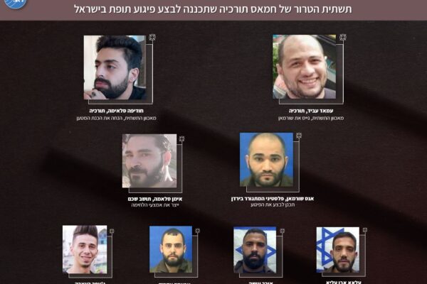 תשתית טרור של חמאס בהכוונת טורקיה שנתפסה בשכם (קרדיט: תקשורת שב"כ)