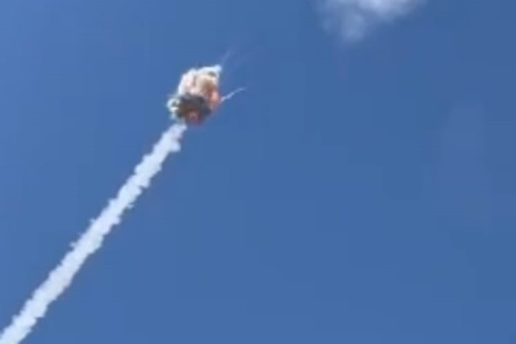 יירוט כטב"ם מעל ספסופה (צילום: יוסי פיטוסי) יירוט כטב"ם מעל ספסופה (צילום: יוסי פיטוסי)