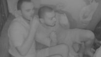 רגע חילוץ החטופים ממצלמת הקסדה של הלוחמים (צילום: דובר צה״ל)