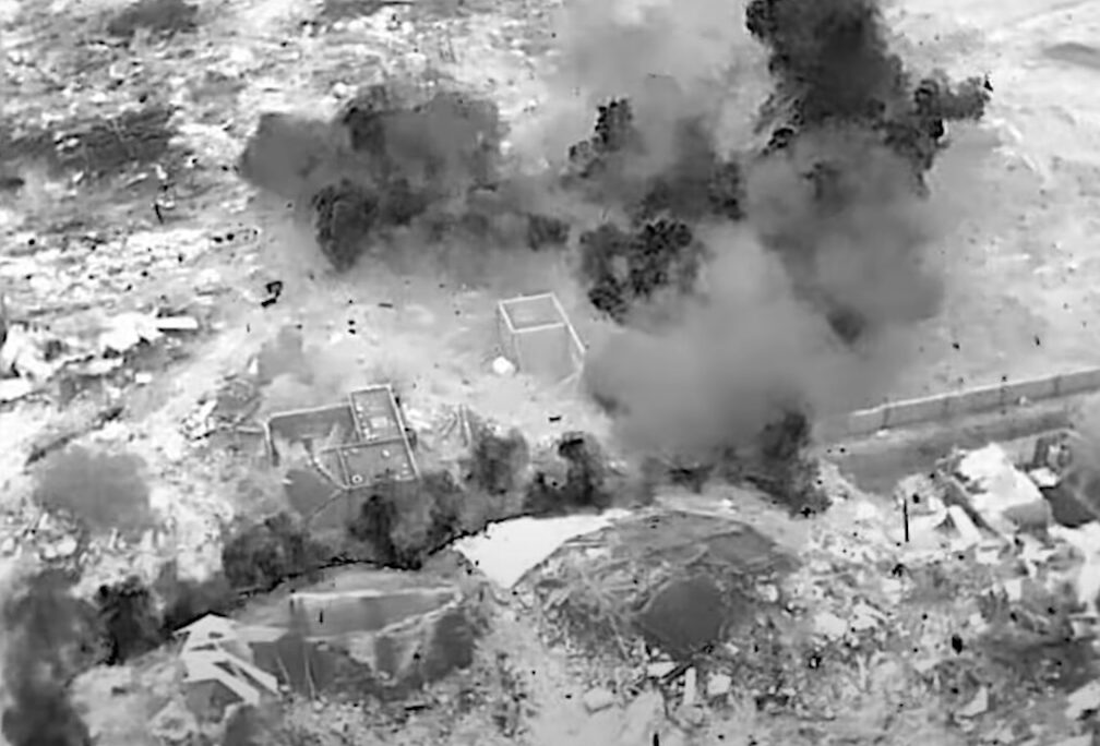 השמדת תשע עמדות שיגור רקטות ברפיח (צילום: דובר צה״ל) השמדת תשע עמדות שיגור רקטות ברפיח (צילום: דובר צה״ל)