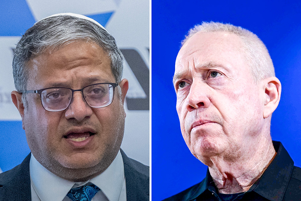 שר הביטחון יואב גלנט והשר לביטחון לאומי איתמר בן גביר (צילומים: פלאש 90) שר הביטחון יואב גלנט והשר לביטחון לאומי איתמר בן גביר (צילומים: פלאש 90)