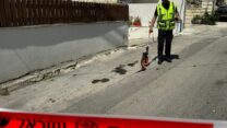 זירת תאונת דרכים בכפר כנא (צילום: דוברות המשטרה)