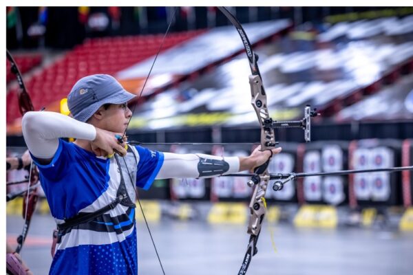 רועי דרור בתחרות בארה"ב (צילום: world archery)