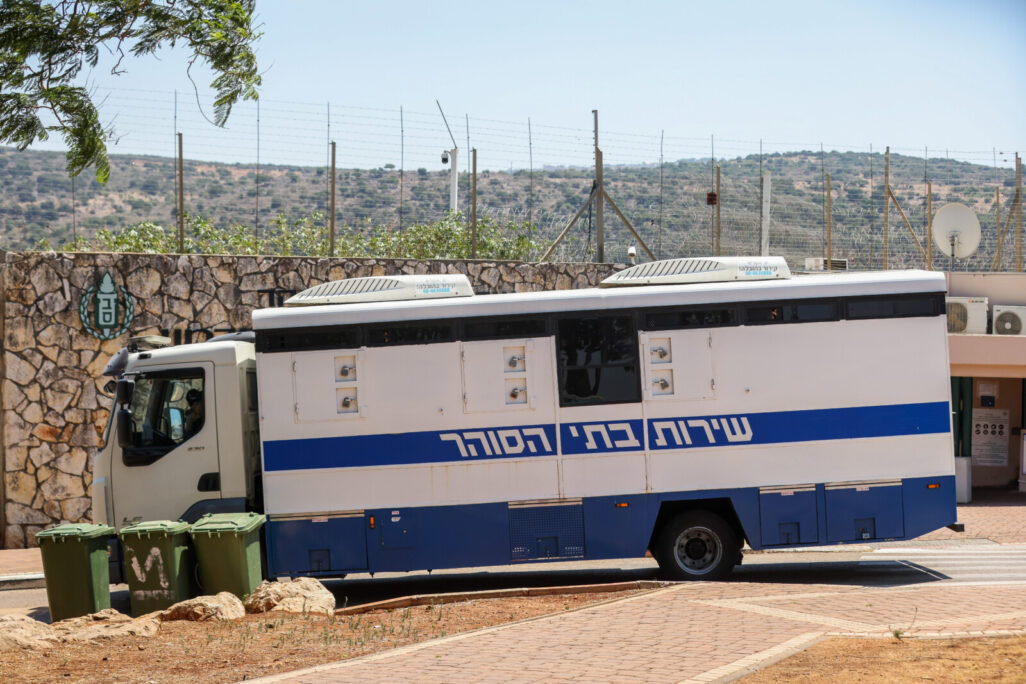 רכב שירות בתי הסוהר (צילום אילוסטרציה: דוד כהן, פלאש90)