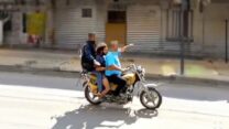 רגעי החטיפה בו מובל מתן צנגאוקר בעזה ב-7 באוקטובר (צילום: באדיבות המשפחה)