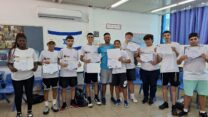 חניכי קורס מדריכי ספורט בקהילה של ארגון "החלוץ - חינוך דרך ספורט" (צילום: החלוץ חינוך דרך ספורט)