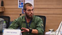 שניאור זלמן גיסר, לוחם בפלוגה החרדית בגבעתי (צילום: אור גואטה)