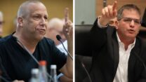 שר החינוך יואב קיש (מימין) וראש מועצת אשכול גדי ירקוני (צילומים: אורן בן חקון, יונתן זינדל/פלאש90)