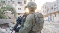 חייל צה"ל ברצועת עזה (צילום: דובר צה"ל)