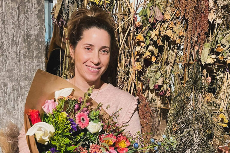 נטלי ברקאי-סגליס. "המשמעות של להיות אשת מילואמיניק היא לחיות בפחד תמידי ברמה היומיומית על החלק השני שלך" (צילום: אלבום פרטי)