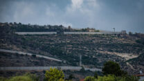 מבט משלומי לקו הגבול עם לבנון (צילום: דוד טברסקי)
