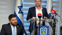 שר האוצר בצלאל סמוטריץ' באופקים