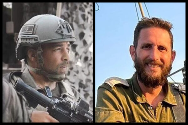 רס"ן (במיל') יותם יצחק פלד ז"ל, (מימין) ורס"ם (במיל') מרדכי יוסף בן שועם ז"ל (צילום: דובר צה"ל)