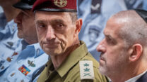 ראש השב"כ רונן בר והרמטכ"ל רא"ל הרצי הלוי (צילום: חיים גולדברג/פלאש 90)