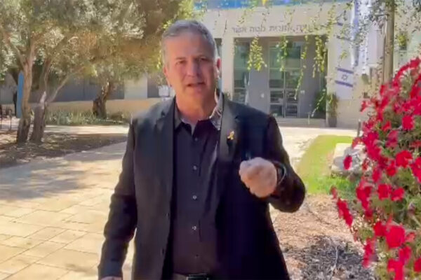 שר החינוך יואב קיש במועצת מטה אשר (צילום: דוברות שר החינוך)