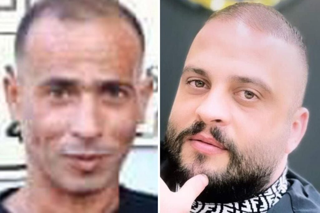 מוחמד אבו אלח'יר (מימין) וסמיר אלג'עאר (צילומים: רשתות חברתיות, שימוש לפי סעיף 27א' לחוק זכויות יוצרים)