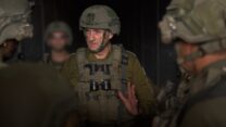 הרמטכ"ל הרצי הלוי בציר פילדלפי (צילום: דובר צה"ל)