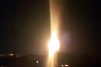 פיצוץ עז בחאן יונס (צילום: רשתות חברתיות, שימוש לפי סעיף 27א' לחוק זכויות יוצרים) פיצוץ עז בחאן יונס (צילום: רשתות חברתיות, שימוש לפי סעיף 27א' לחוק זכויות יוצרים)