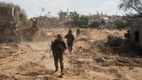 לוחמי צה״ל בפעילות בחאן יונס (צילום: דובר צה״ל)