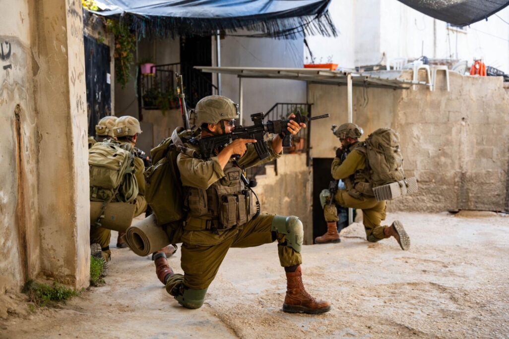 לוחמי צה"ל במחנה הפליטים ג'נין (צילום: דובר צה"ל)