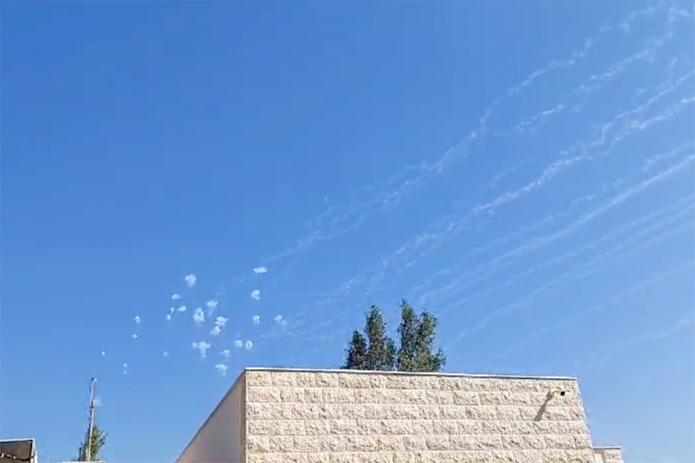 יירוטים בשמי הגליל (צילום: מועצה אזורית גליל עליון) יירוטים בשמי הגליל (צילום: מועצה אזורית גליל עליון)
