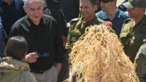 ראש הממשלה נתניהו בגבול ירדן (צילום: קובי גדעון/ לע״מ)