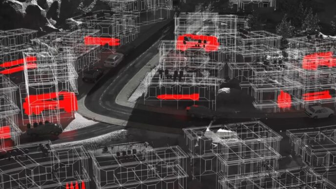 אילוסטרציה של דובר צה"ל להחזקת נשק בבתים אזרחיים בדרום לבנון (גרפיקה: דובר צה"ל)