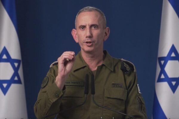 דובר צה"ל דניאל הגרי (צילום: דובר צה"ל)