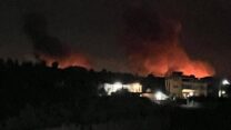 תקיפת צה״ל בדרום לבנון (צילום: רשתות חברתיות)