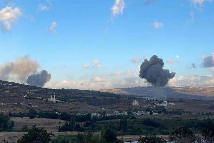תקיפת צה״ל בדרום לבנון (צילום: רשתות חברתיות) תקיפת צה״ל בדרום לבנון (צילום: רשתות חברתיות)