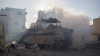 פעילות כוחות אוגדה 162 בתל סולטאן ברפיח (צילום: דובר צה״ל)
