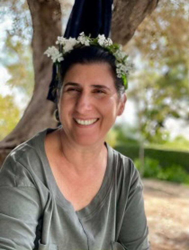 דנה בכר. "לכל מקום שהגעת הפצת רק אור וטוב אינסופי" (צילום: דוברות קיבוץ בארי)