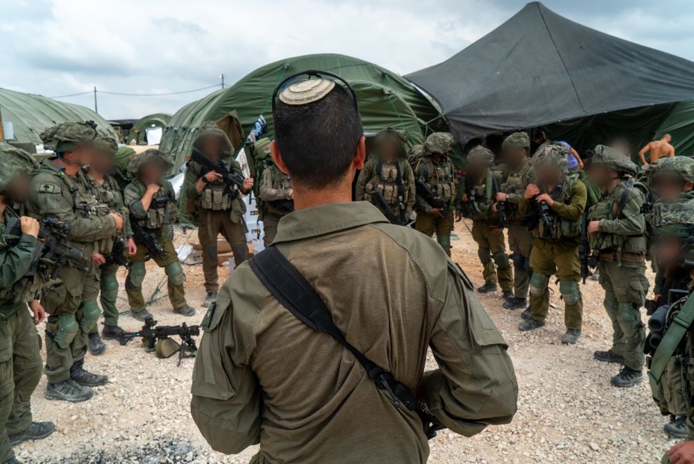 לוחמים מאוגדת 'המפץ' (צילום: דובר צה"ל)