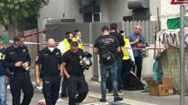 הזירה בדרום תל אביב (צילום: אורן דגן)