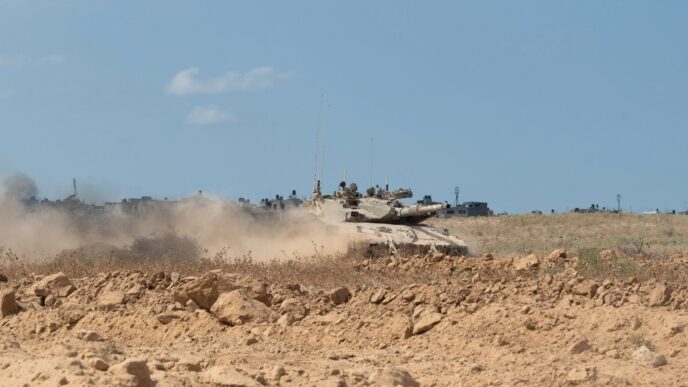 פעילות כוחות צה"ל בצפון רצועת עזה (צילום: דובר צה"ל)