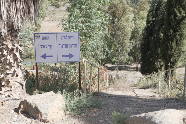 הירידה לנהר (צילום: סוניה גרשפט)