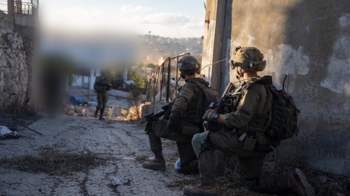 פעילות כוחות צה"ל בדרום לבנון. "ממשיכים להשמיד פירים, לאתר אמצעי לחימה ולחסל מחבלים" (צילום: דובר צה"ל)