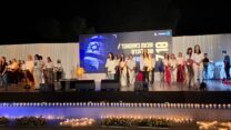 טקס זיכרון לנרצחי 7 באוקטובר וחללי מלחמת חרבות ברזל באופקים (צילום: הדס יום טוב)