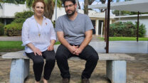 עומר עינב ופז אלניר (צילום: מאיה רונן)