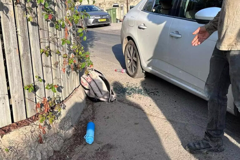 זירת הרצח בכפר קרע (צילום: מתוך רשתות חברתיות, שימוש לפי סעיף 27א לחוק זכויות יוצרים)