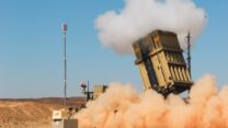 ניסויי מערכת כיפת ברזל (צילום ארכיון: אגף דוברות וקשרי ציבור במשרד הביטחון)
