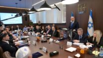 ישיבת האבל של הממשלה לציון שנה לאירועי 7 באוקטובר (צילום: עמוס בן גרשום, לע"מ)