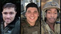 סמל אלישי יונב ז"ל (מימין) וסמ"ר אופיר ברקוביץ' ורס"ם (מיל') ישי (נתנאל) גרינבאום ז"ל (צילום: דובר צה"ל)